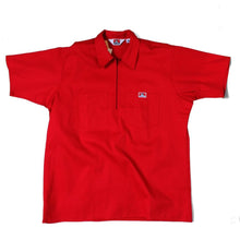 BEN DAVIS USA【SOLID HALF ZIP S/S SHIRTS】ハーフジップ半袖シャツ