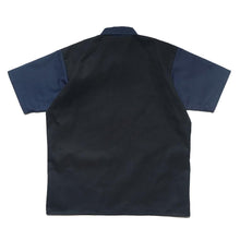 BEN DAVIS USA【2TONE COLOR HALF ZIP S/S SHIRTS】2トーンカラーハーフジップ半袖シャツ