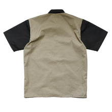 BEN DAVIS USA【2TONE COLOR HALF ZIP S/S SHIRTS】2トーンカラーハーフジップ半袖シャツ