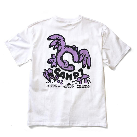 GO OUT 6月号掲載商品  CAMP7【Naoki “SAND” Yamamoto GRAPHIC S/S TEE】グラフィックTシャツ(抗菌防臭・UVカット)