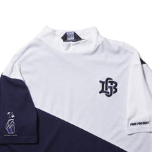 BENCH AT THE GREENE GOLF / 鹿の子切り替えモックネック