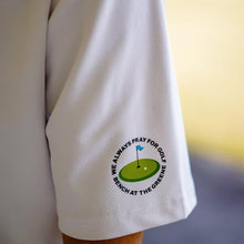 BENCH AT THE GREENE GOLF / BACK PRINT STRETCH SHIRT