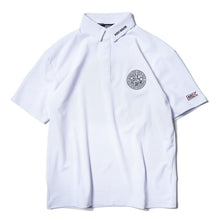 BENCH AT THE GREENE GOLF / BACK PRINT STRETCH SHIRT