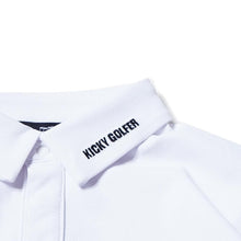 BENCH AT THE GREENE GOLF / BACK PRINT STRETCH SHIRT