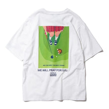 BENCH AT THE GREENE GOLF / PRAY FOR GOLF T-SHIRTS