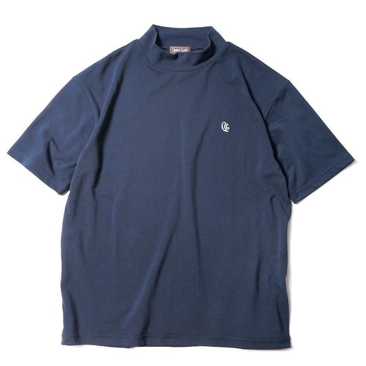 QUIET GOLF / QG Mock Neck T