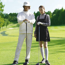 BENCH AT THE GREENE GOLF / ナイロン切替スタンドカラースウェット