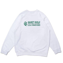 QUIET GOLF / プリントスウェットシャツ