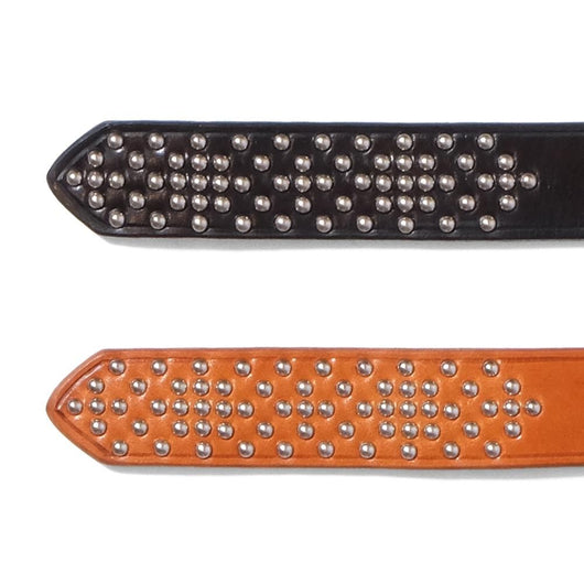 THE WONDER LUST 【LONG STUDS BELT 2TONE】ロングスタッズベルト