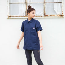 BEN DAVIS USA【SOLID HALF ZIP S/S SHIRTS】ハーフジップ半袖シャツ