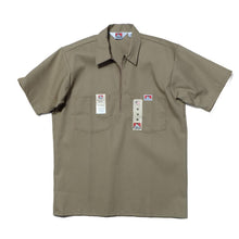 BEN DAVIS USA【SOLID HALF ZIP S/S SHIRTS】ハーフジップ半袖シャツ
