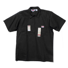 BEN DAVIS USA【SOLID HALF ZIP S/S SHIRTS】ハーフジップ半袖シャツ