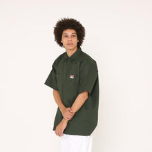 BEN DAVIS USA【SOLID HALF ZIP S/S SHIRTS】ハーフジップ半袖シャツ