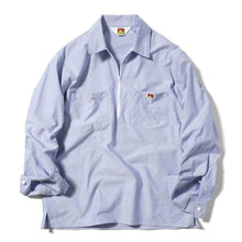 【HALF ZIP SHIRTS】オックスフォードハーフジップシャツ