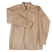 BEN DAVIS USA【SOLID HALF ZIP L/S SHIRTS】ハーフジップシャツ長袖