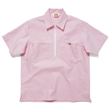 【SHORT SLEEVE HALF ZIP SHIRTS】半袖ハーフジップシャツ