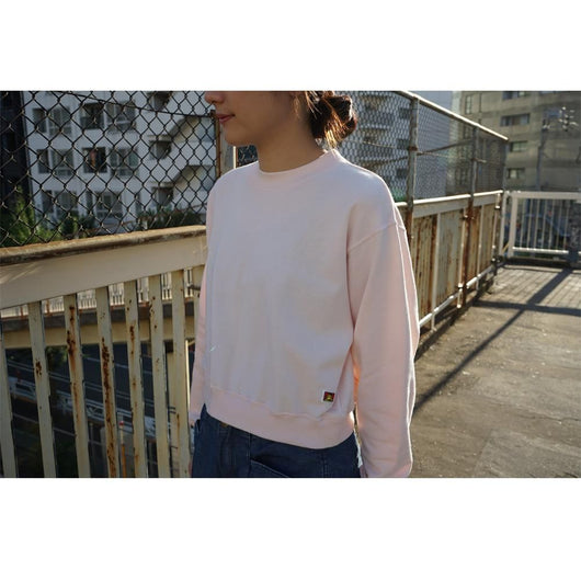 【SWEAT SHIRTS】裏毛クルースウェット/ワイドシルエット