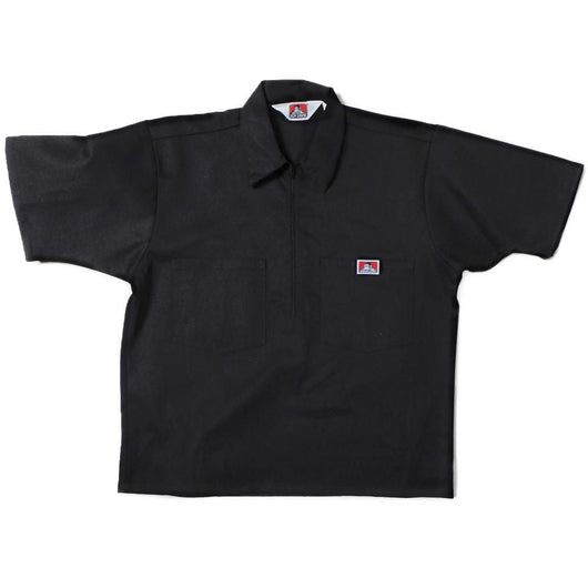 BEN DAVIS USA【HALF ZIP S/S SHIRTS】半袖ハーフジップシャツ（ショート丈カスタム）