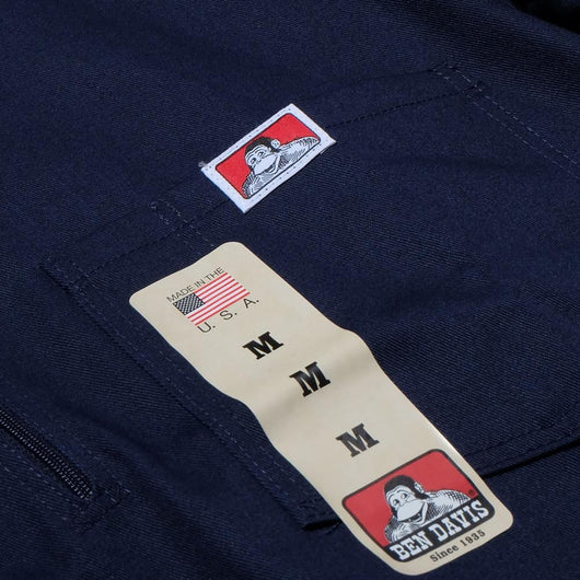 BEN DAVIS USA【HALF ZIP S/S SHIRTS】半袖ハーフジップシャツ（ショート丈カスタム）