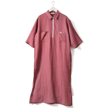 【HALF ZIP ONE-PIECE】ハーフジップワンピース