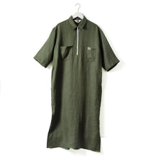 【HALF ZIP ONE-PIECE】ハーフジップワンピース