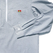 【HALF ZIP C/M SHIRTS】ハーフジップシャツ（クールマックス・シアサッカー）