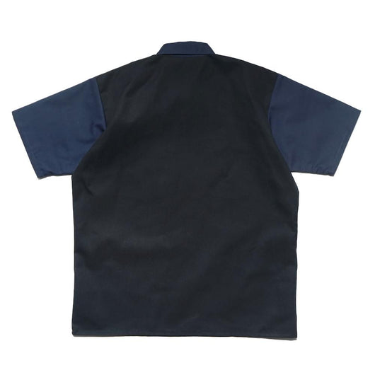 BEN DAVIS USA【2TONE COLOR HALF ZIP S/S SHIRTS】2トーンカラーハーフジップ半袖シャツ