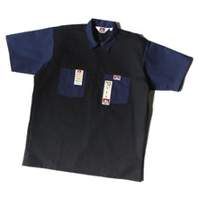 BEN DAVIS USA【2TONE COLOR HALF ZIP S/S SHIRTS】2トーンカラーハーフジップ半袖シャツ