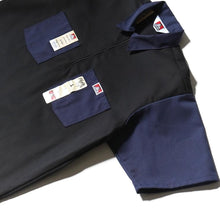 BEN DAVIS USA【2TONE COLOR HALF ZIP S/S SHIRTS】2トーンカラーハーフジップ半袖シャツ