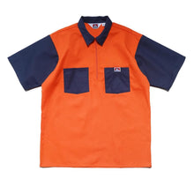 BEN DAVIS USA【2TONE COLOR HALF ZIP S/S SHIRTS】2トーンカラーハーフジップ半袖シャツ