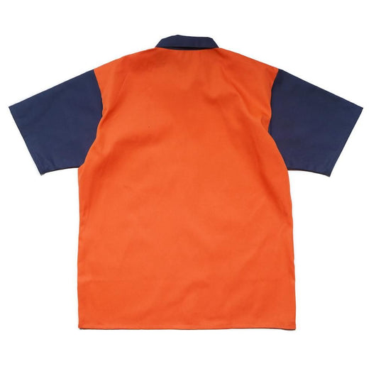 BEN DAVIS USA【2TONE COLOR HALF ZIP S/S SHIRTS】2トーンカラーハーフジップ半袖シャツ