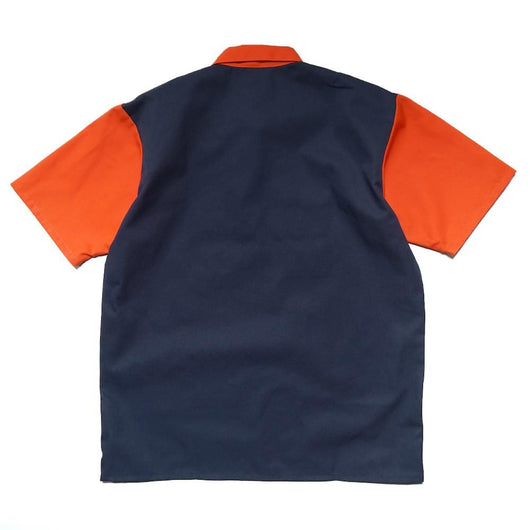 BEN DAVIS USA【2TONE COLOR HALF ZIP S/S SHIRTS】2トーンカラーハーフジップ半袖シャツ