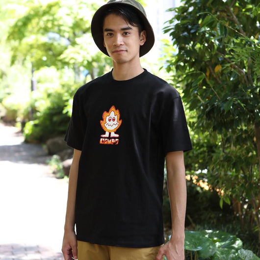 CAMP7【Naoki “SAND” Yamamoto GRAPHIC S/S TEE】Naoki “SAND” YamamotoグラフィックTシャツ（抗菌防臭・UVカット）
