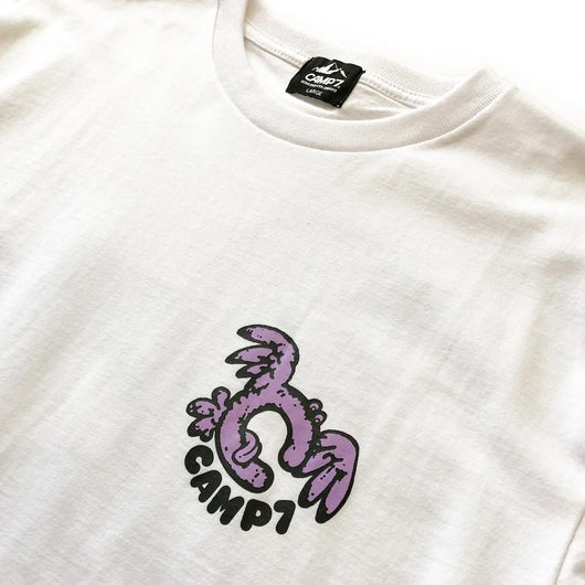 GO OUT 6月号掲載商品  CAMP7【Naoki “SAND” Yamamoto GRAPHIC S/S TEE】グラフィックTシャツ（抗菌防臭・UVカット）