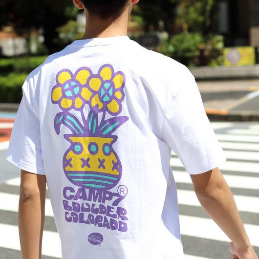 CAMP7【Naoki “SAND” Yamamoto GRAPHIC S/S TEE】Naoki “SAND” YamamotoグラフィックTシャツ（抗菌防臭・UVカット）