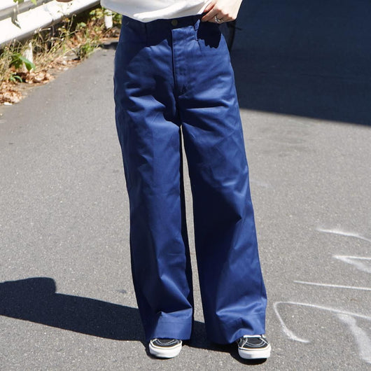 【LADIES WIDE STRAIGHT CHINO】レディースワイドストレートチノ