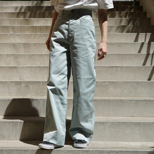 【LADIES WIDE STRAIGHT CHINO】レディースワイドストレートチノ