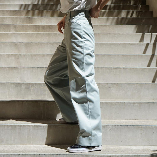 【LADIES WIDE STRAIGHT CHINO】レディースワイドストレートチノ