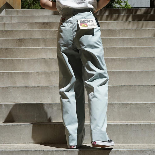 【LADIES WIDE STRAIGHT CHINO】レディースワイドストレートチノ