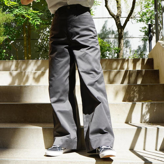 【LADIES WIDE STRAIGHT CHINO】レディースワイドストレートチノ