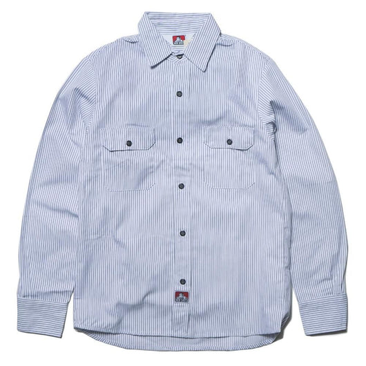 BEN DAVIS USA【PIN STRIPE WORK SHIRTS】ピンストライプワークシャツ