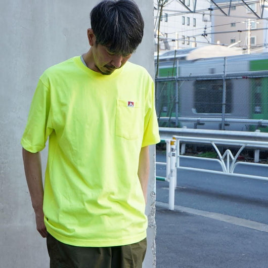 BEN DAVIS USA【HEAVY DUTY S/S POCKET T-SHIRT】ヘビーデューティーポケット半袖Tシャツ / GO OUT vol.143 9月号掲載商品