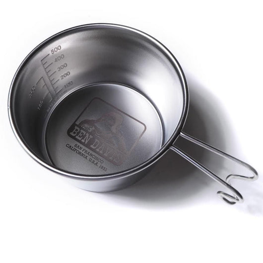 GO OUT vol.144 10月号掲載商品  BEN DAVIS【SIERRA CAP 600cc】シェラカップ 600cc（日本製）