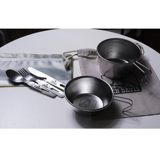 GO OUT vol.144 10月号掲載商品  BEN DAVIS【SFK SET】カトラリーセット（日本製）