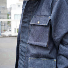 GO OUT vol.145 11月号掲載商品【FLAME RETARDANT WORK JACKET】難燃デニムジャケット