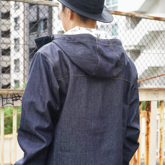 GO OUT vol.145 11月号掲載商品【FLAME RETARDANT WORK JACKET】難燃デニムジャケット