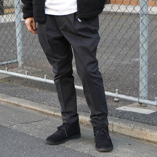 【3TUCK TAPERED PANTS】3タックテーパードパンツ
