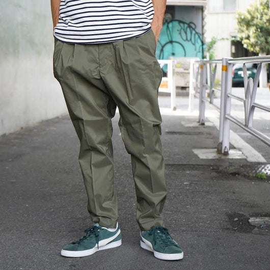 【3TUCK TAPERED PANTS】3タックテーパードパンツ