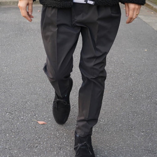 【3TUCK TAPERED PANTS】3タックテーパードパンツ