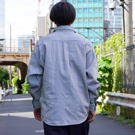 GO OUT vol.163 5月号掲載商品  BEN DAVIS USA【HEAVY WEIGHT HALF ZIP  SHIRTS】ヘビーウェイトハーフジップシャツ